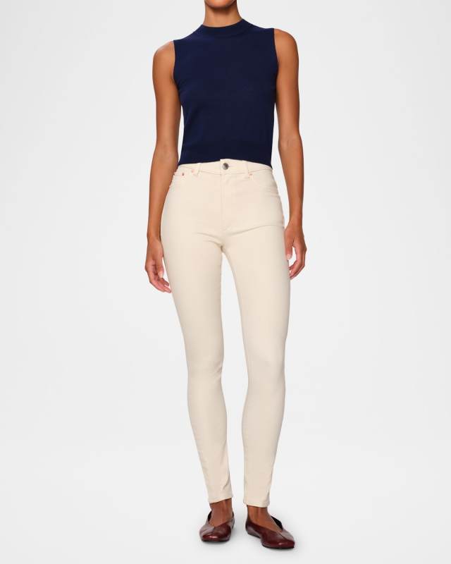 Florence Skinny Mid-Rise Instasculpt Ankle Jeans